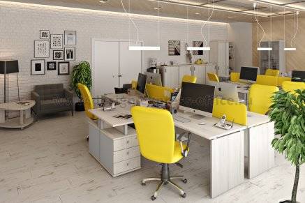 Разработка дизайна интерьера мебель для персонала Vasanta